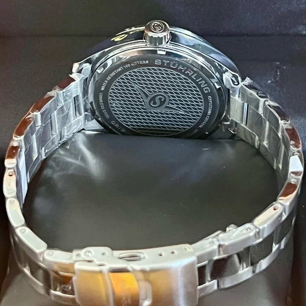 Stuhrling Symphony Original Date Designer Luxury Watch